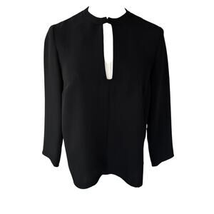 Rachel Comey Blouse Top Long Sleeve‎ Black Size 2 / Small